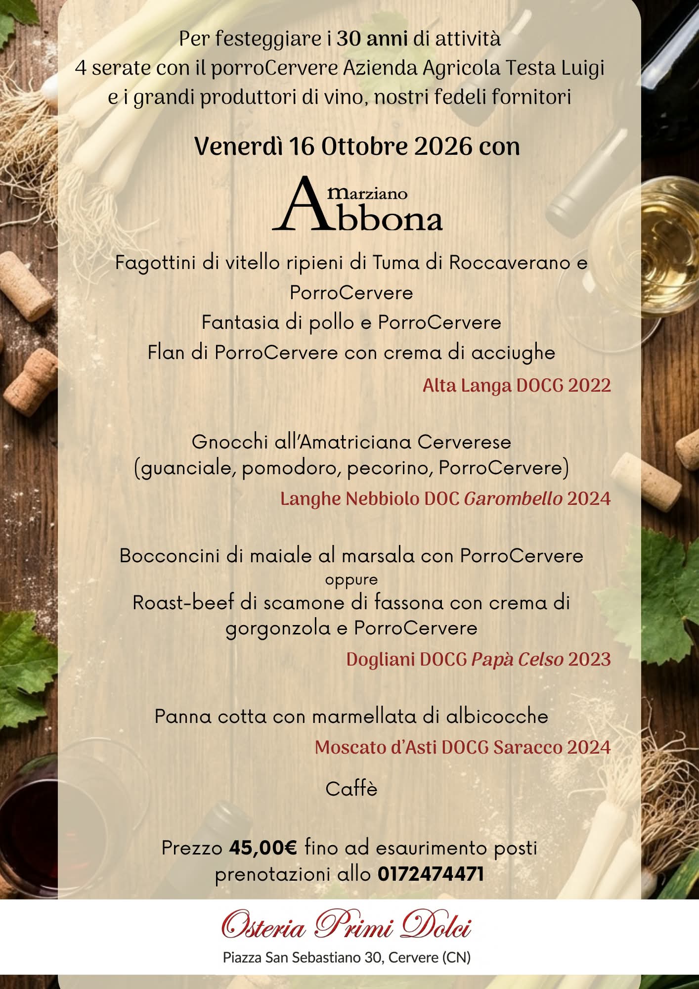 Immagine per Serata "Marziano Abbona"